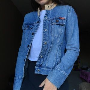 Vintage Jean jacket with Patch